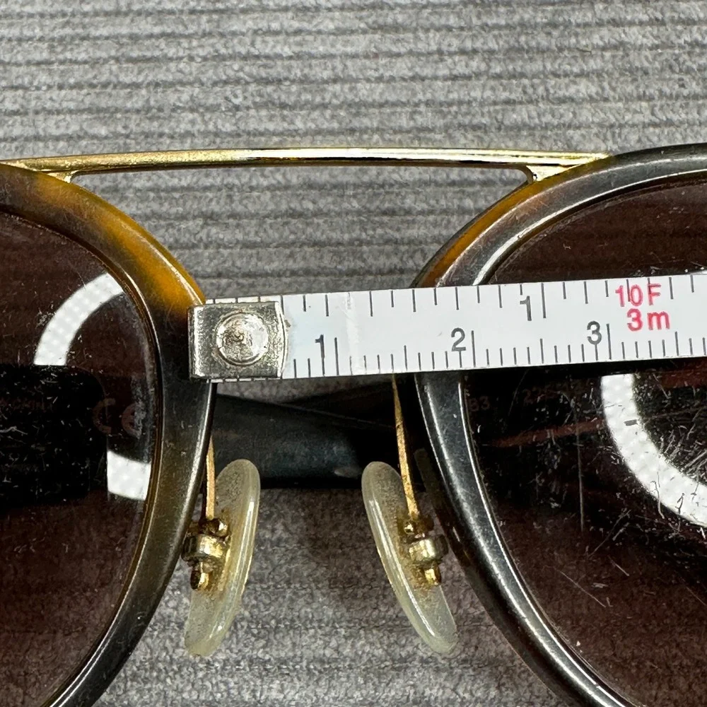 Ray-Ban RB 2183 1225/13 Tortoise Gold Double Bridge Sunglasses 53mm